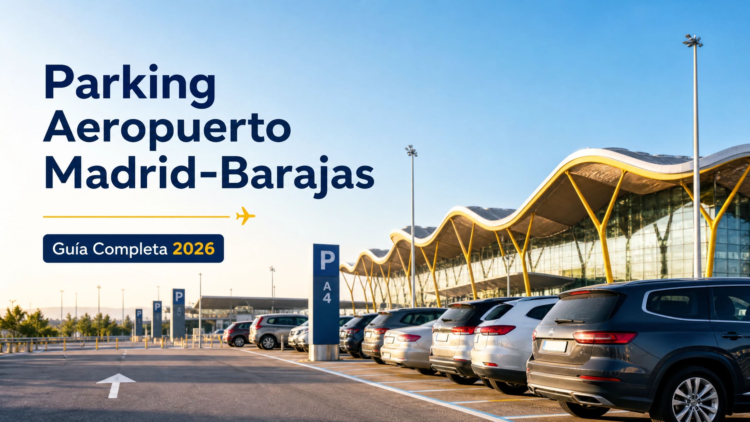 Parking Aeropuerto Madrid-Barajas: Guía Completa para Aparcar y Ahorrar en 2026